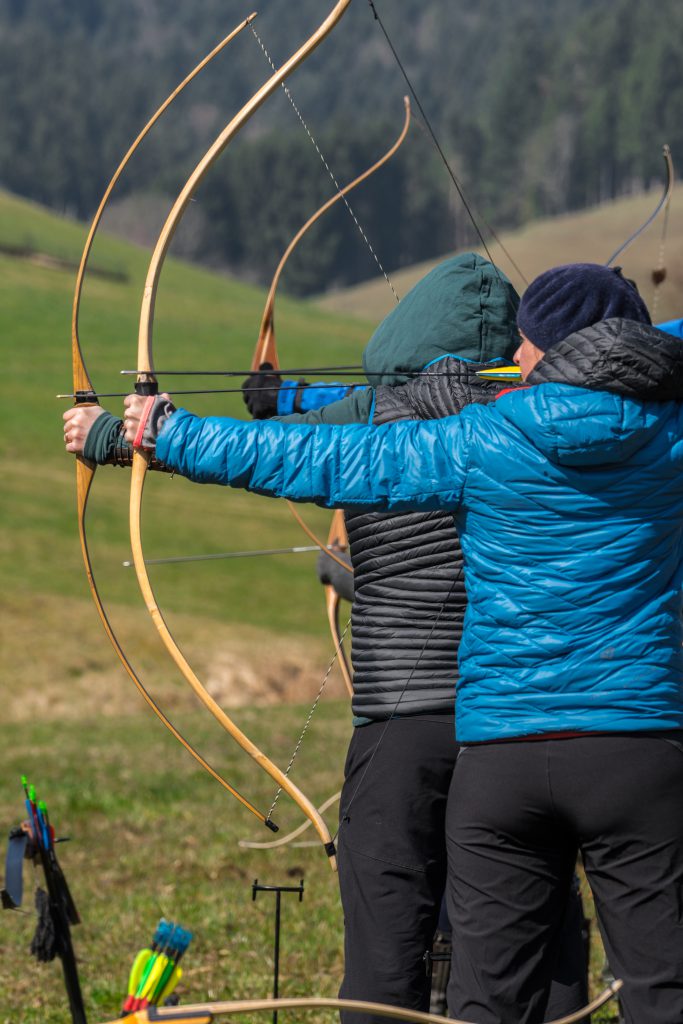 Intuitives Bogenschiessen fördert die Konzentration